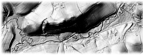 Lidar view of Mellow Farm